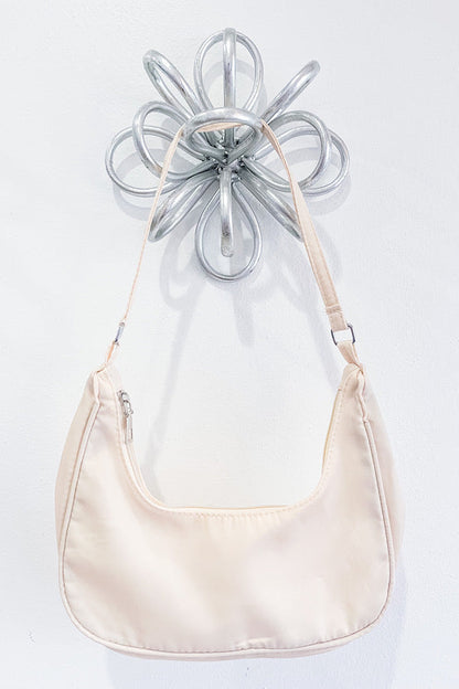 Lainey Beige Crescent Bag