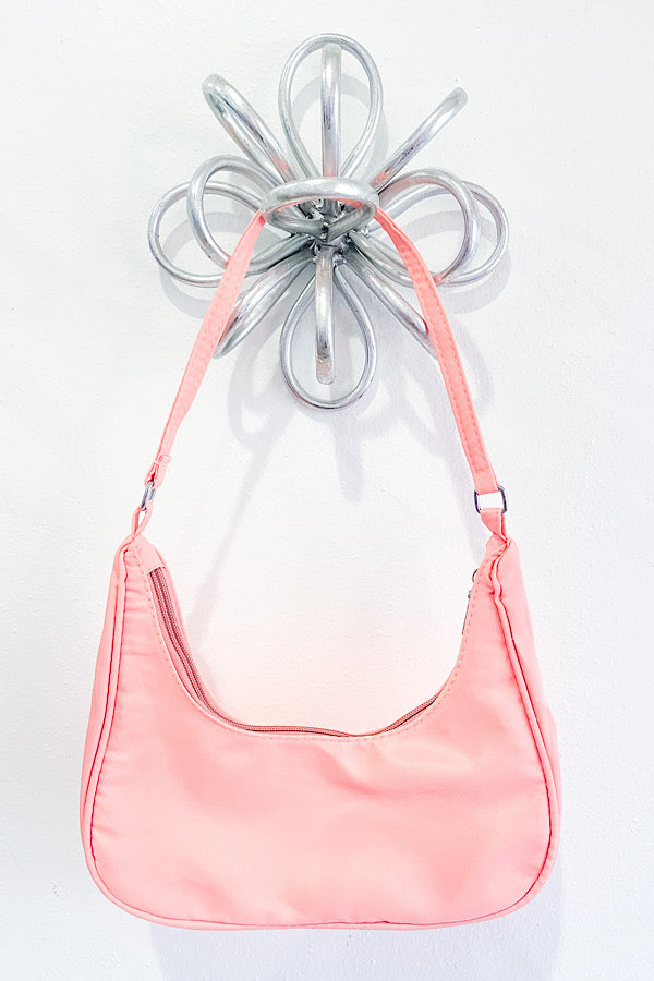 Lainey Pink Crescent Bag