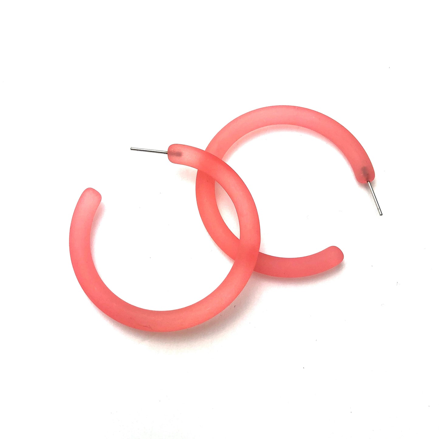 XL Jelly Hoop Earrings - 2 inch