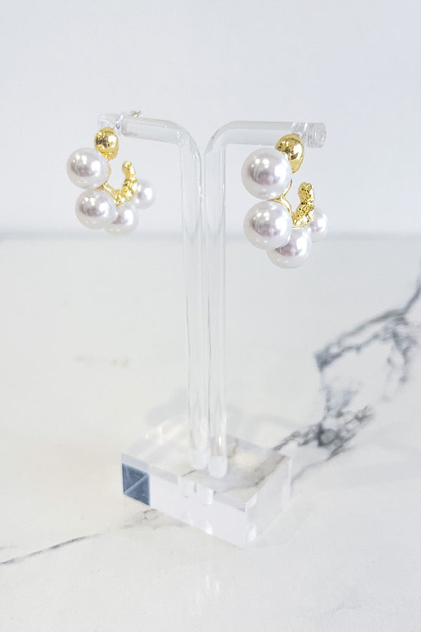 Chunky Pearl Earrings