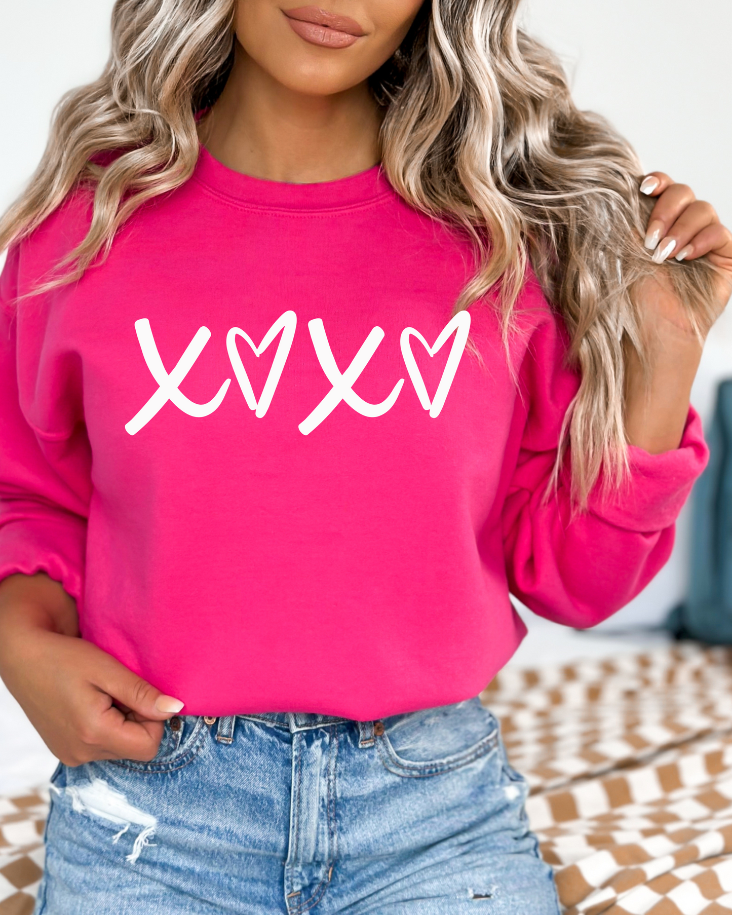 HUGS & KISSES SWEATSHIRT