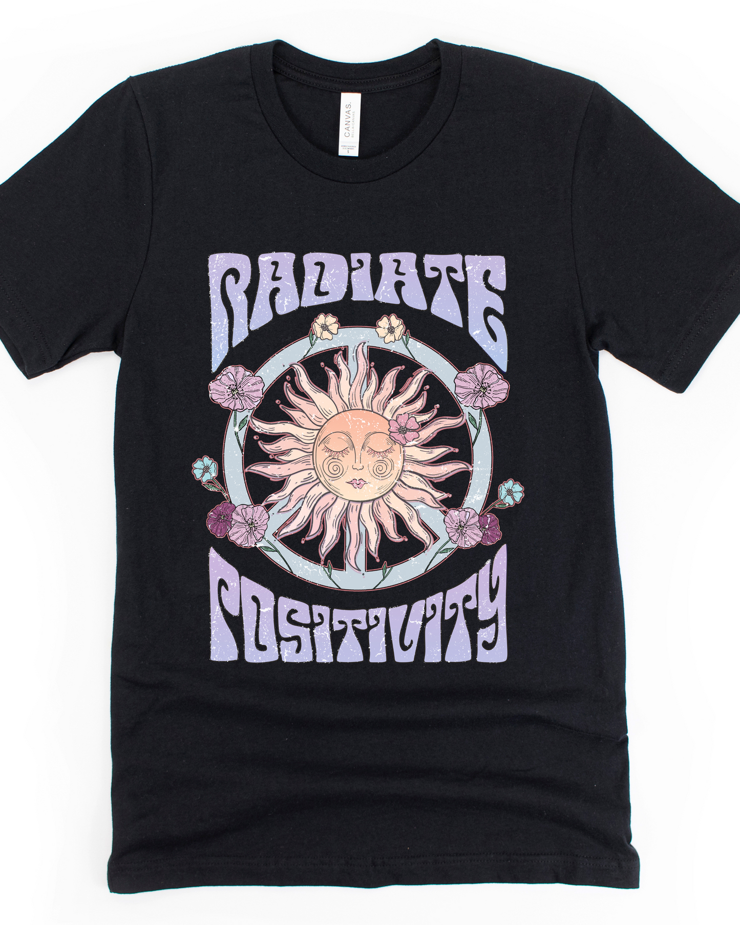 RADIATE POSITIVITY TEE(BELLA CANVAS)