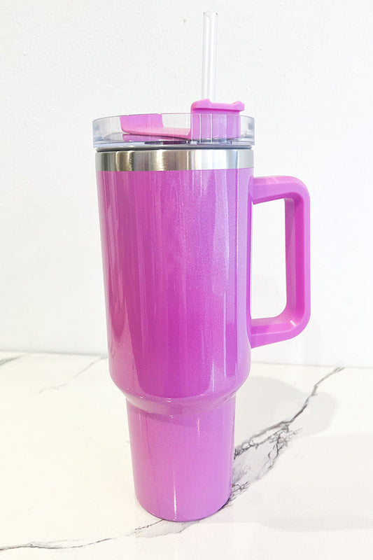 40 oz Shiny Purple Tumbler